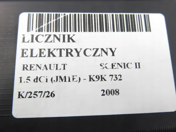 Reloj salpicadero Renault OE P8200787774A usado image 9