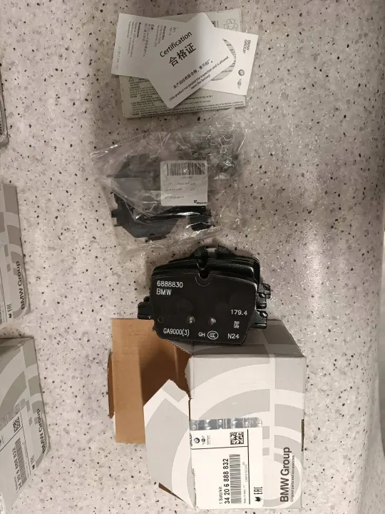 OEM 6888832 Bakre bromsbelägg för BMW 3-serien image 4