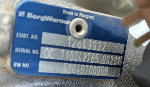 Turbocompresor Opel Insignia A 2.0 Turbo 53049700059 image 3