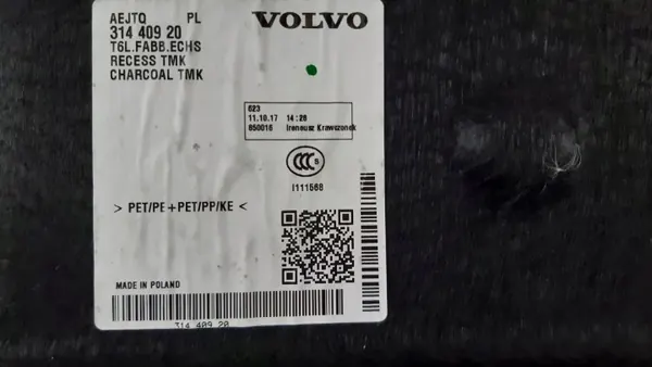 Alfombrilla maletero Volvo XC40 OEM 31440920 - Usado image 6