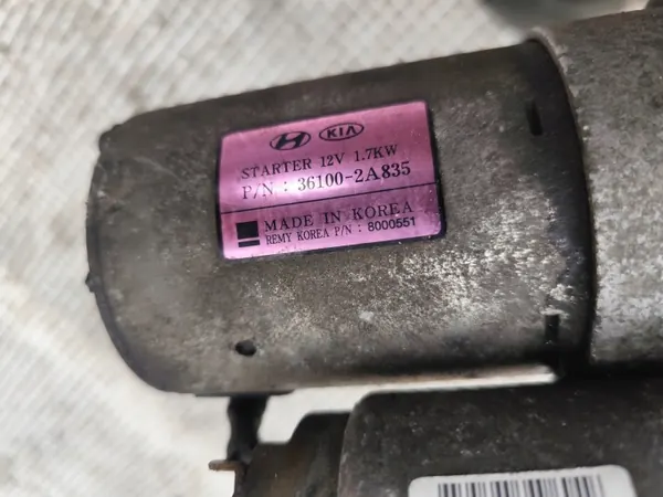 Hyundai IX35 1.7 CRDI Startmotor OEM 36100-2A835 image 5