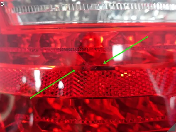 MERCEDES S-KLASSE W221 LIFT 09-13 LINKER ACHTER LED LICHT image 4