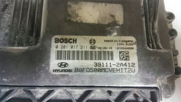 Motorcomputer OEM 0281017211 voor Hyundai Kia 1.6 CRDI image 3