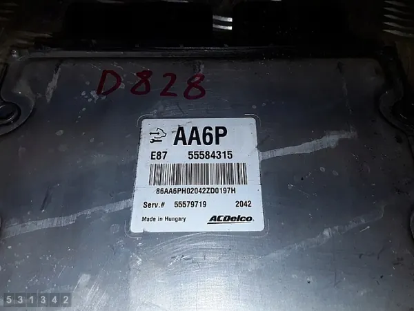 2012 Chevrolet Cruze ECU 55584315 Diesel image 3