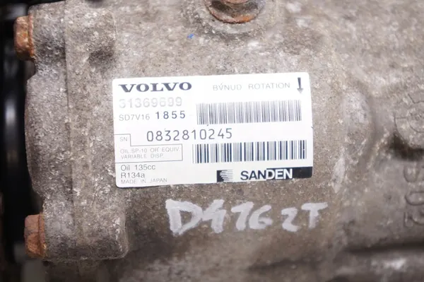 Volvo V60 S60 II Ilmastointikompressori 31369699 image 5