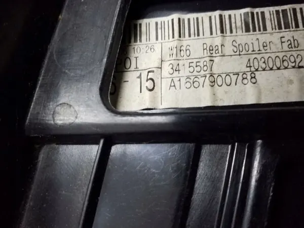 Alerón Trasero Mercedes-Benz OEM A1667930088 image 4