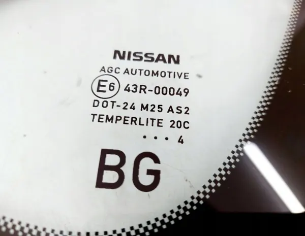 Vitre carrosserie arrière droit Nissan Qashqai III OEM 43R-00049 image 5