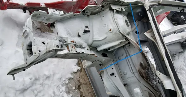 Peugeot 2008 I Oikea Etupituussuunta OEM 2008IPODLUZNIAPR image 3