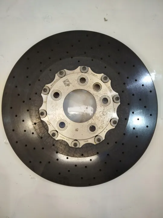 Keramik-Bremsscheibe vorne rechts Porsche Cayenne 7P 7P5615302L image 2