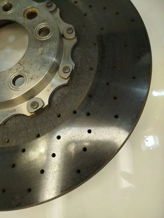 Keramik-Bremsscheibe vorne rechts Porsche Cayenne 7P 7P5615302L image 3