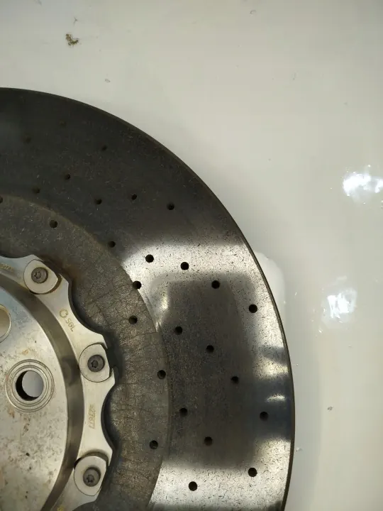 Keramik-Bremsscheibe vorne rechts Porsche Cayenne 7P 7P5615302L image 4
