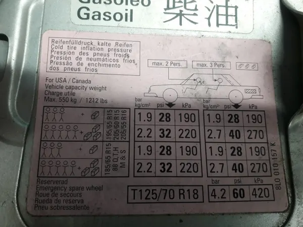 OEM 8LO010157K Polttoainelippa Audi A3:lle - Käytetty image 2