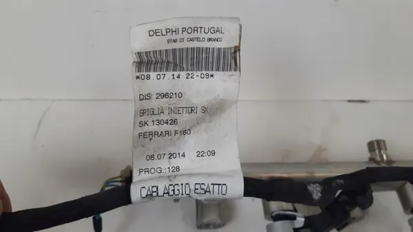 Carril de inyección Maserati Ghibli OEM 296210, 000283628 image 8