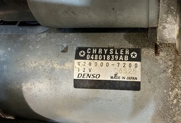 Motor de arranque Jeep Cherokee 2014 3.2 OE 4801839AB image 2