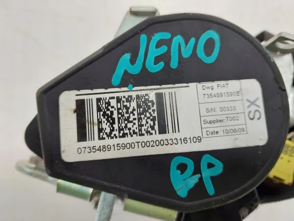Turvavyö etu-oikea OEM 7354891590E - Käytetty image 5