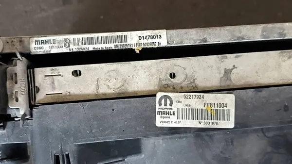 KOMPLET CHŁODNIC 39035151 1.3 MULTIJET FIAT FIORINO III LIFT image 5