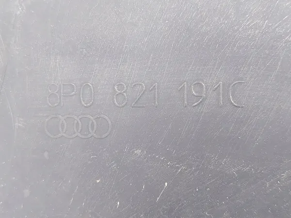 AUDI A3 8P Front Left Wheel Arch OEM 8P0821191C BBM image 6