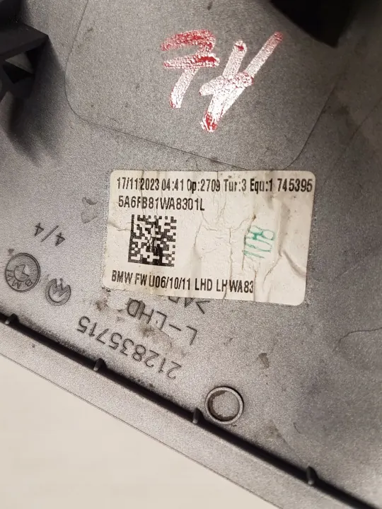 BMW X1 U11 Spegelskydd Vänster OEM 212835715 image 5