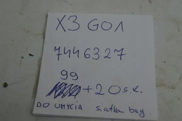 BMW X3 G01 Kofferraum-Rollgitter OEM 7446327 image 8