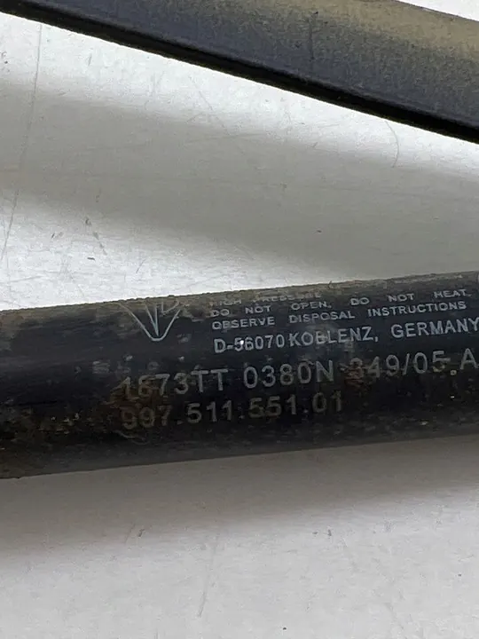 Porsche Cayman 987 2006 Right Side Hood Hinges 99751115200 image 6