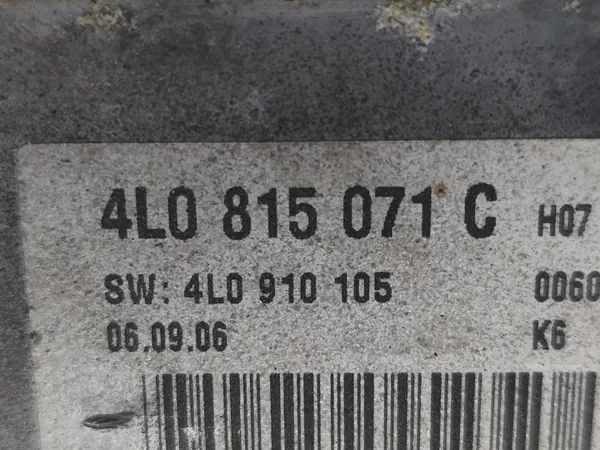 Webasto Värme Audi Q7 OEM 4L0815071C - Begagnad image 7