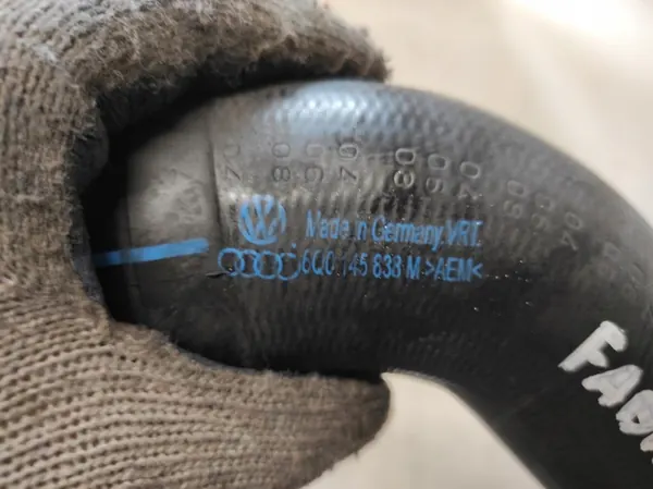 SKODA FABIA 2 II 07- 1.4TDI Tubería Intercooler 6Q0145838M image 3