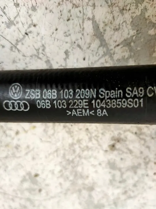 RURA ODMY RURKA AUDI A4 B6 B7 06B103209N image 2