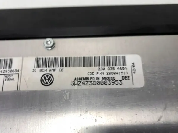 VW Phaeton ohjausvahvistin OEM 3D0035465A image 3