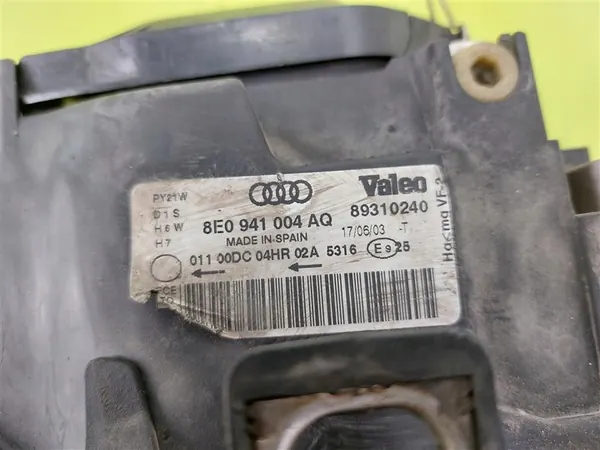 Faros delanteros derecho Audi A4 B6 2000-2004 XENON 8E0941004AQ image 6
