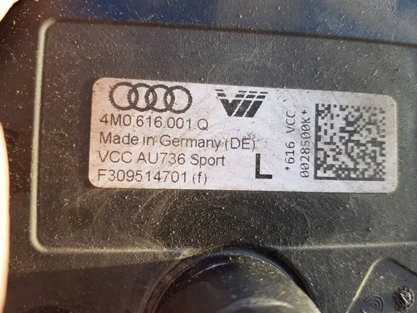 Mola de ar Audi Q7 II OEM 4M0616001Q Esquerda Traseira image 4