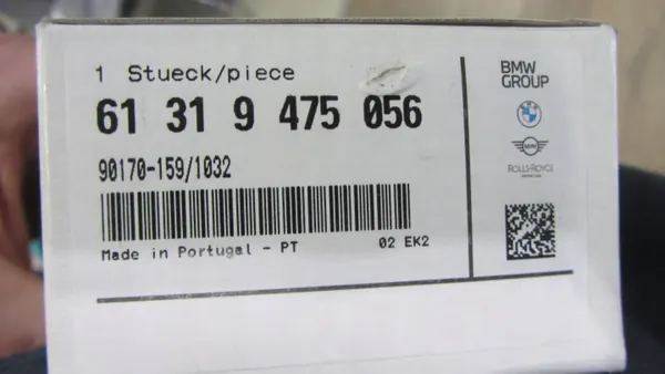 Pommeau de levier BMW OEM 61319475056 - Occasion image 7