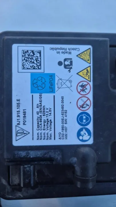 Porsche Taycan Batterie OEM 9J1915105E - 40 Ah image 3