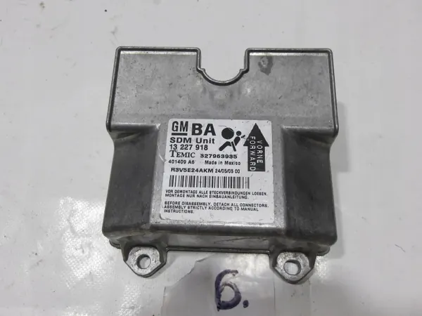 Módulo Sensor Airbag OEM 13227918 para Opel Astra Zafira image 2