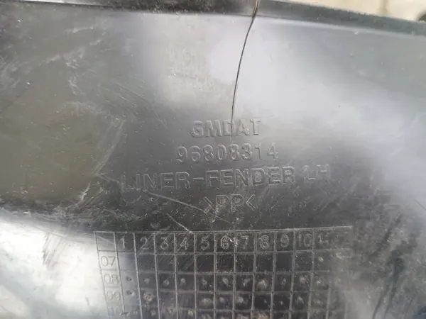 PASSARUOTA ANTERIORE SINISTRO CHEVROLET AVEO T255 2008 image 5