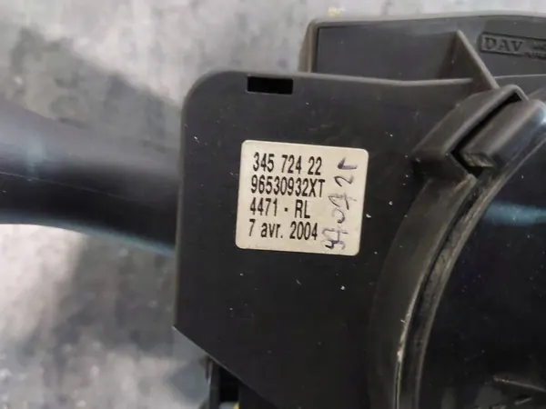 PEUGEOT 307 Combinatieschakelaar 96530932XT image 4