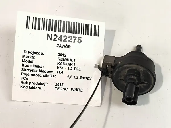 Válvula OEM 29036755 para Renault Kadjar I image 5