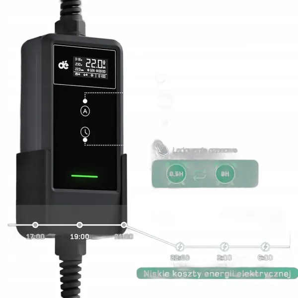 EV-Ladegerät XYZ 22kW 3-Phasen 7m App & Zähler AAAA1010924 image 4