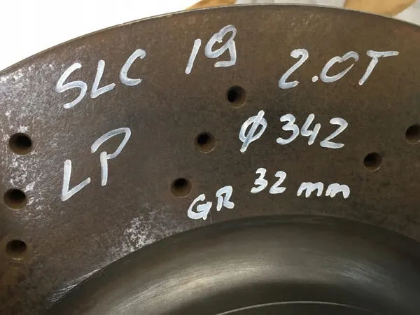 VOORREM SCHIJF MERCEDES SLC W172 2.0T 2019 A0004211612 image 8