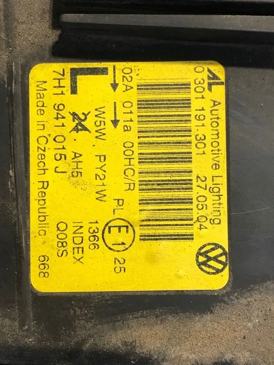 Refletor Volkswagen Transporter - Caravelle T5 7H1941015J image 2