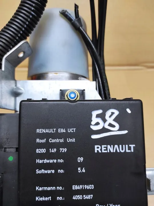 Pompe de contrôle de toit Renault Megane II CC image 4