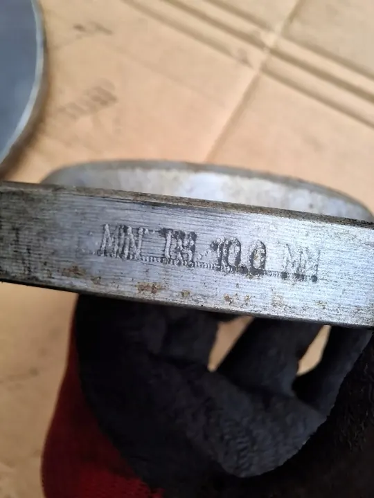 Peugeot OEM 9675276180 jarrupalat takana 266mm image 8