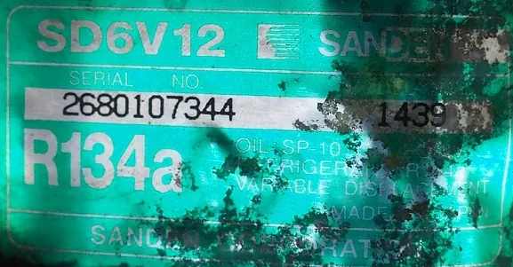 AC Kompressor Citroen C3 Sanden SD6V12-1439 image 3