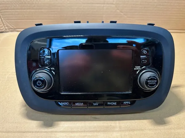Fiat 500X Navigationsradio OEM 07356616980 Gebraucht image 2