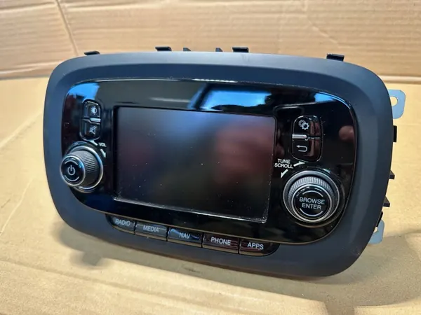 Fiat 500X Navigationsradio OEM 07356616980 Gebraucht image 4