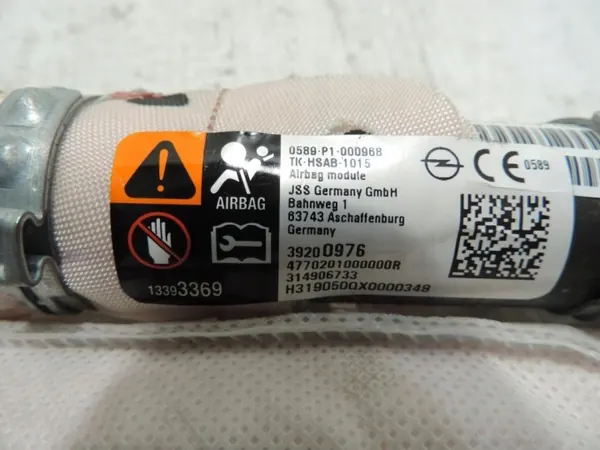 OEM 39200976 Höger Airbaggardin för Opel Insignia B image 3