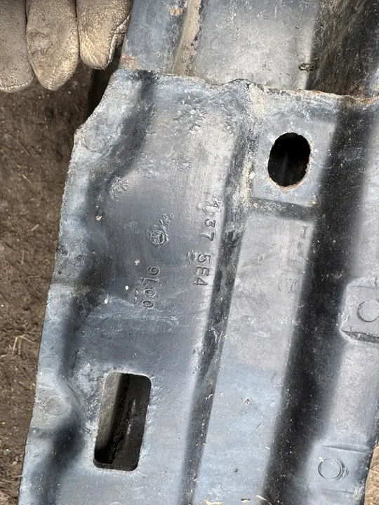 MERCEDES ML W166 Trave Posteriore Paraurti A1666104200 image 3