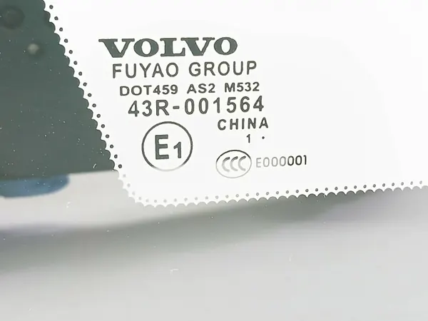 Janela lateral traseira esquerda Volvo V60 OEM DOT459AS2M532 image 8