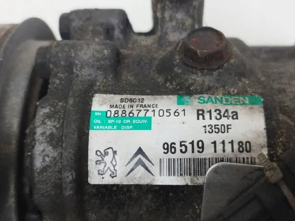 Compressore aria condizionata Citroen C4 I 2006 08867710561 image 5