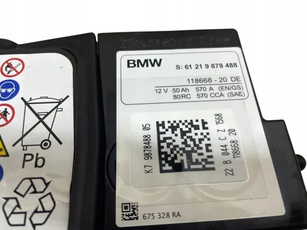 Batería AGM Start-Stop OEM 9878488 12V 50Ah image 4