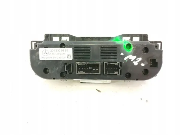 Mercedes-Benz C W204 ilmastointipaneeli OEM A2048309885 image 6